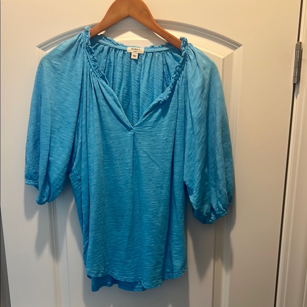Dylan Sky Blue Women's Blouse